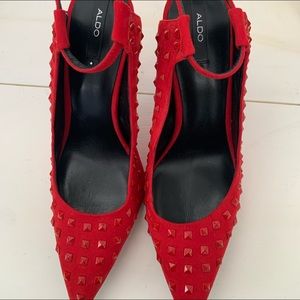 👠Red Aldo Heels -